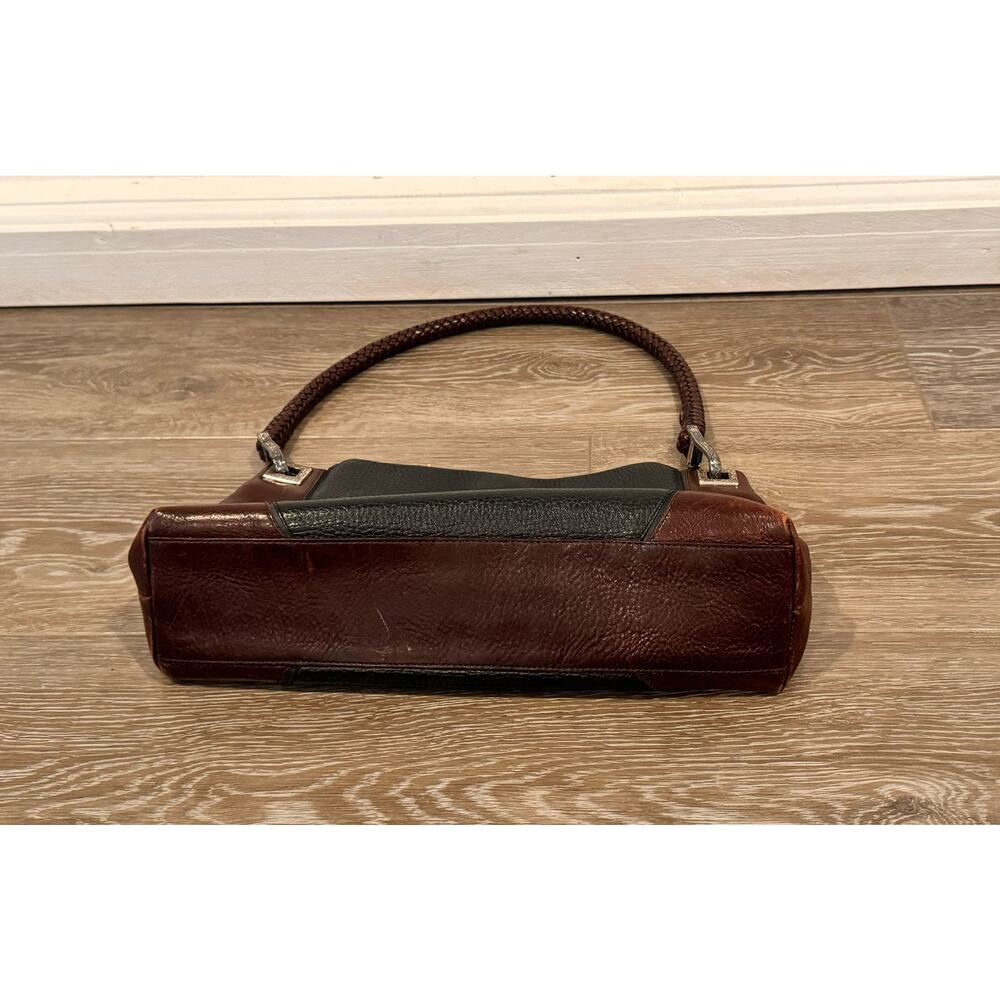 Vintage Brighton Charlotte Hand Bag from the 90’s. Black with Brown - Picture 5 of 5